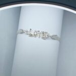 New Fashion Zircon Love Silver Stainless Bracelet / For Girl,s - Image 2