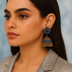 New Classic Golden Small Jhumki Earrings / For Women & Girls