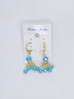 New Crystal Pearl Drop Earrings / For Ladies / Fashion Trendy Earrings Ins Girls Accessories - Image 4