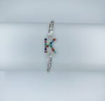 New Stylish Silver K Zircon Bracelet For Girls, Women - Image 4