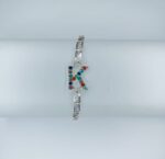 New Stylish Silver K Zircon Bracelet For Girls, Women - Image 5