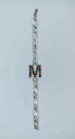 New Stylish Silver M Zircon Bracelet For Girls, Women - Image 2