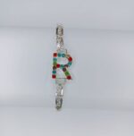 New Stylish Silver R Zircon Bracelet For Girls, Women - Image 5