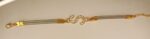 New Classy Gold Design S Zircon Bracelet For Girls, Women - Image 3