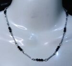 New Silver Stainless Chain with Block Beads /Necklace for Girls/Women - Image 2