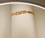 New Fashion Alloy Gold Love Zircon Bracelet/Watch For Girls/Women - Image 4