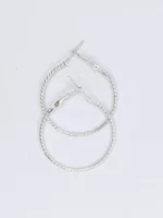 New Big Smooth Circle Hoop Earring,s / Simple Party Round Loop Earrings / For Girls and Women - Stylish Fashion Jewellry