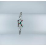 New Stylish Silver K Zircon Bracelet For Girls, Women