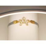 New Classy Gold Design A Zircon Bracelet For Girls, Women