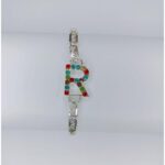 New Stylish Silver R Zircon Bracelet For Girls, Women
