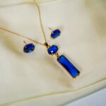 New Sparkling Crystal Necklace & Earring Set – Elegant Fashion Jewelry / For Women - Image 3